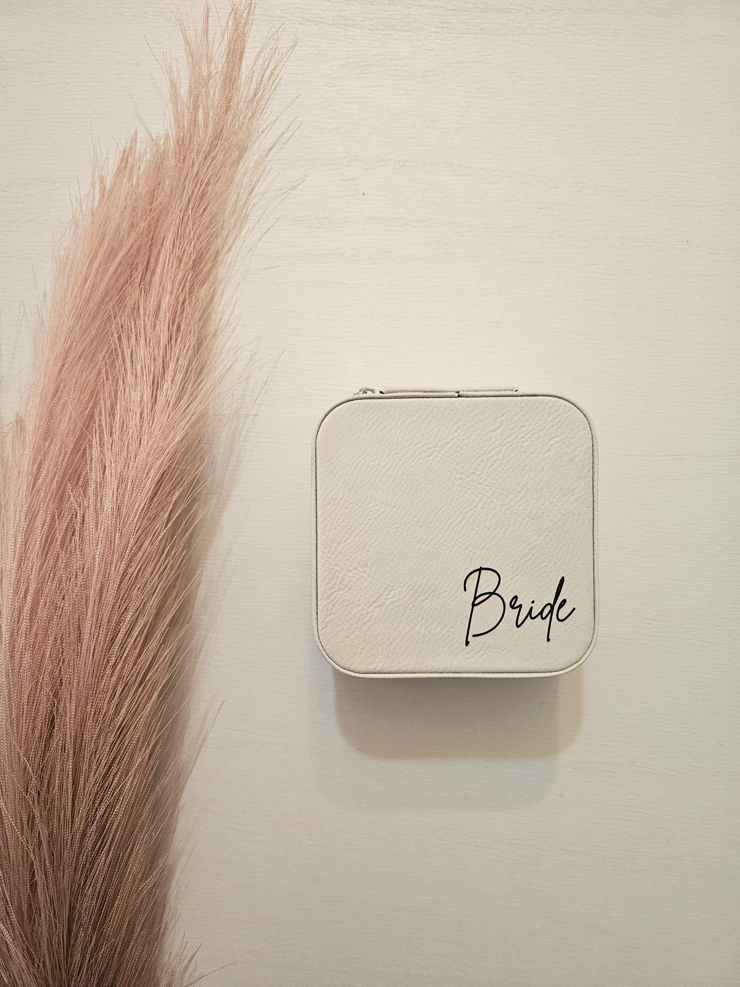 Personalized Leather Jewelry Box, Name, Bridal Gift, Bachelorette, Bridal Party