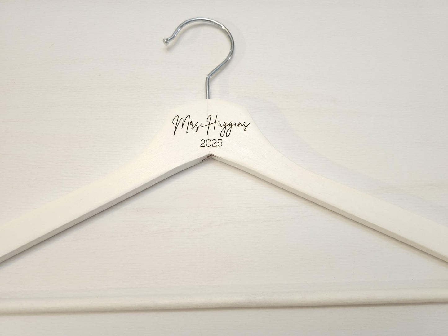 Personalized Bridal Hanger, Bride, Bridal Party, Wooden Hanger, Engraved