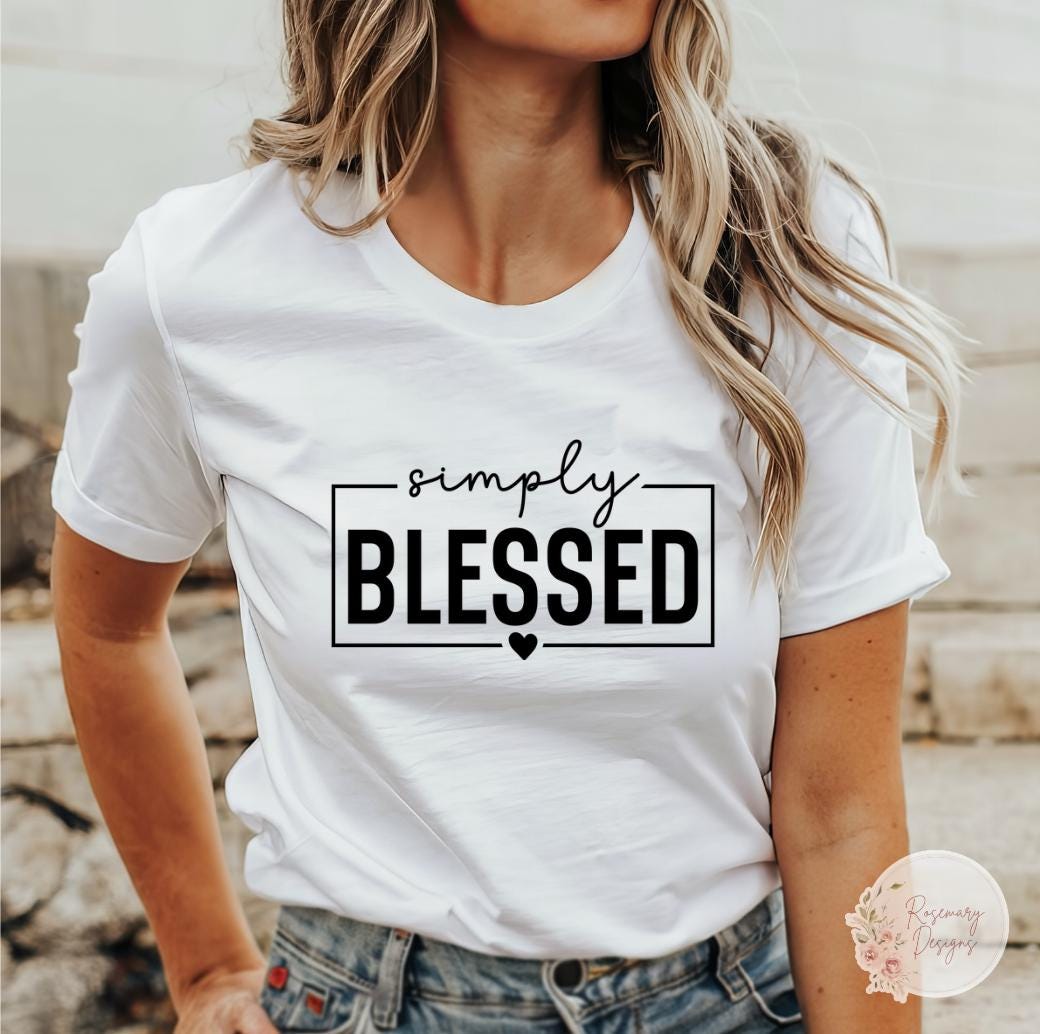 Simply Blessed Christian T-Shirt