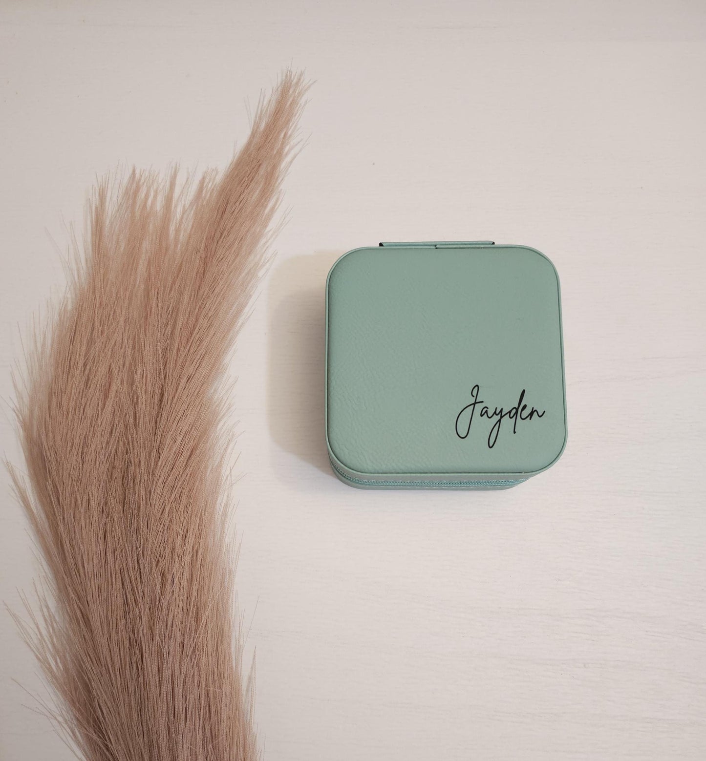 Personalized Leather Jewelry Box, Name, Bridal Gift, Bachelorette, Bridal Party