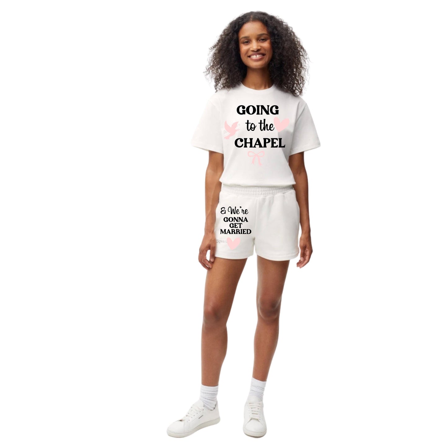 Going to the Chapel Bridal, T-shirt, Shorts, Bride, Separates
