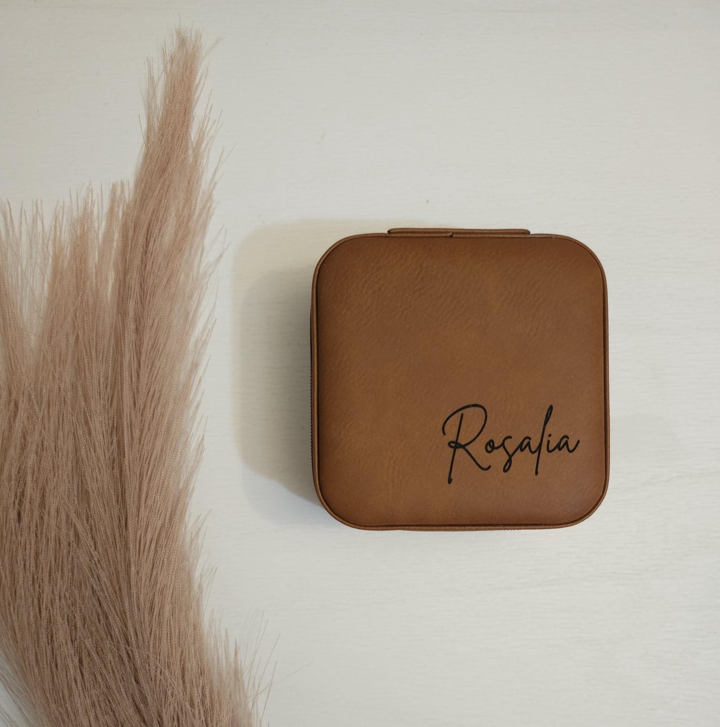 Personalized Leather Jewelry Box, Name, Bridal Gift, Bachelorette, Bridal Party