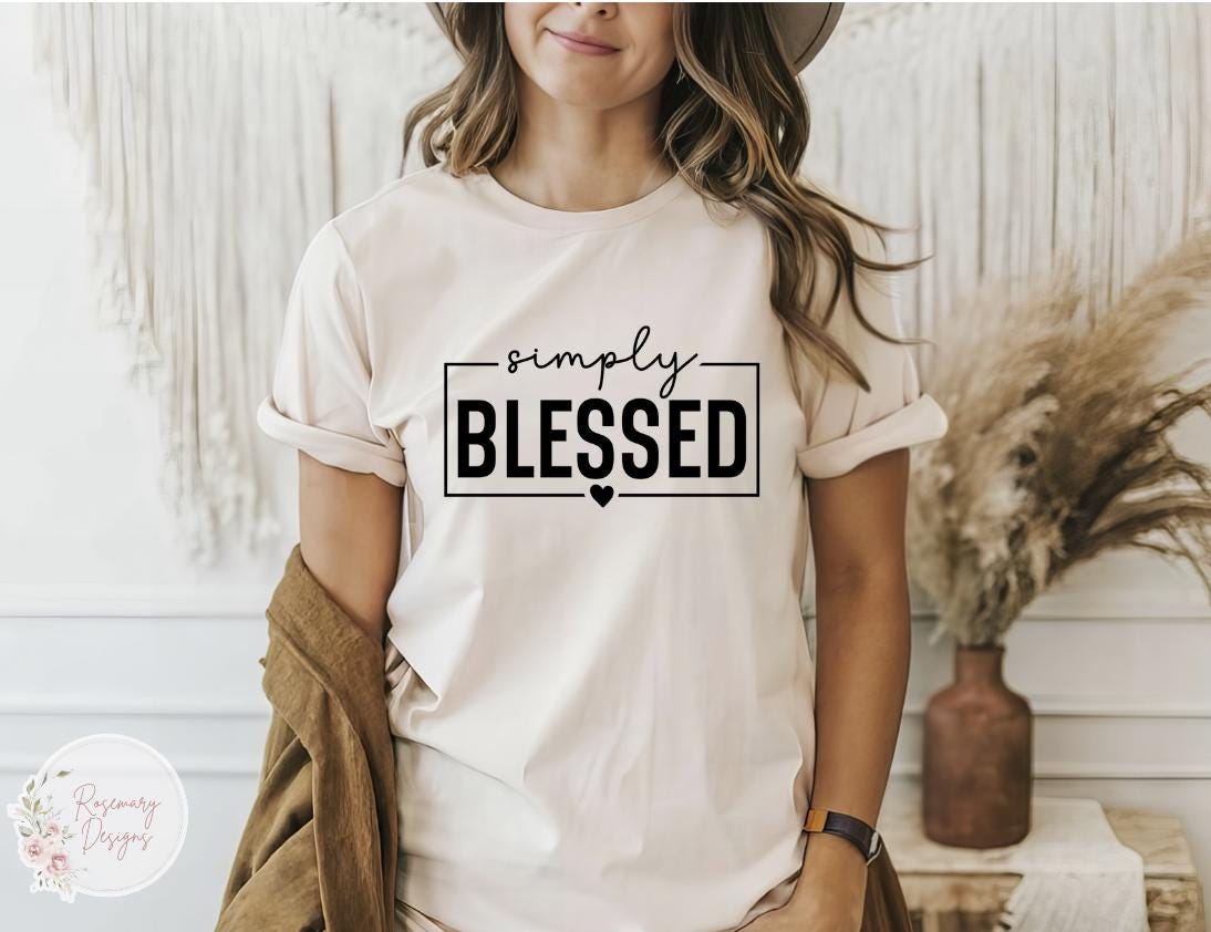Simply Blessed Christian T-Shirt