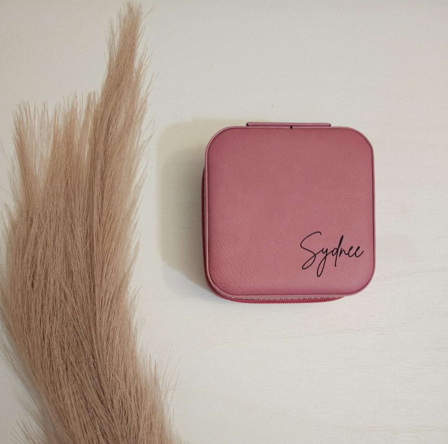 Personalized Leather Jewelry Box, Name, Bridal Gift, Bachelorette, Bridal Party