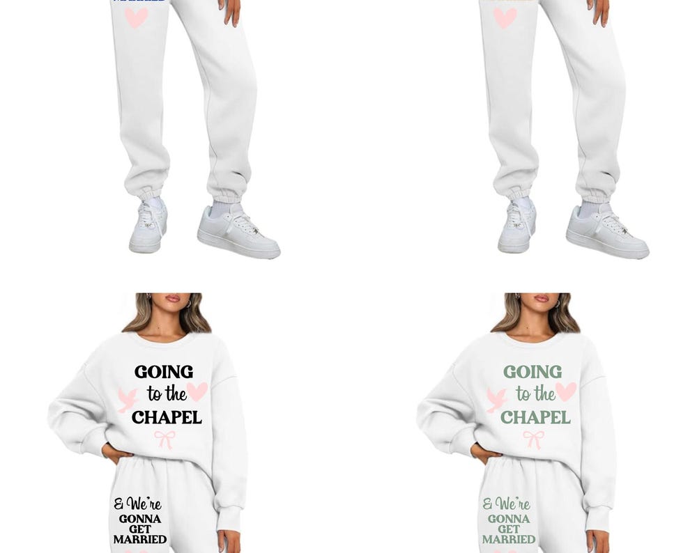 Going to the Chapel Bridal Sweatsuit